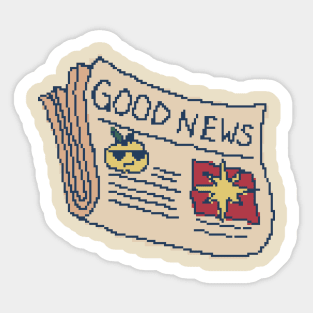 Give Me The Good News Sticker